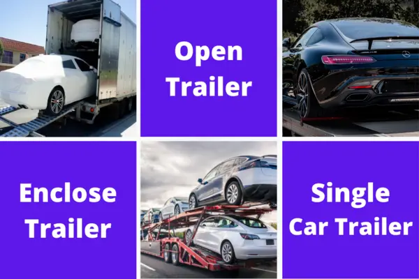 Transport type for classical car shipping